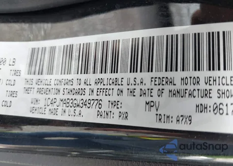 2016 Jeep Cherokee Sport from USA, damaged, VIN 1C4PJMAB3GW349776